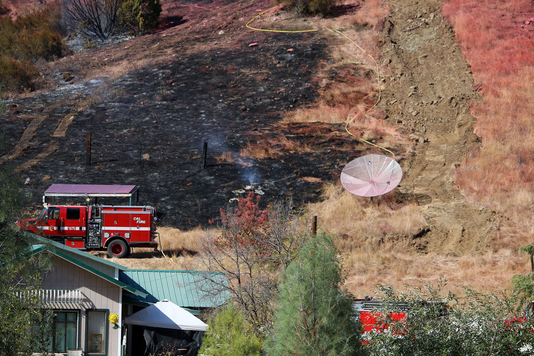 20-acre Fire in Del Puerto Canyon